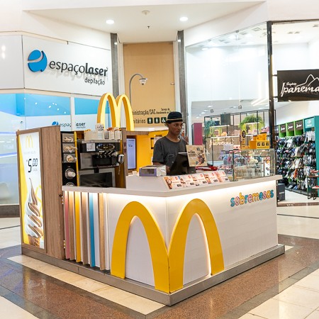 Logo da loja mc donald´s